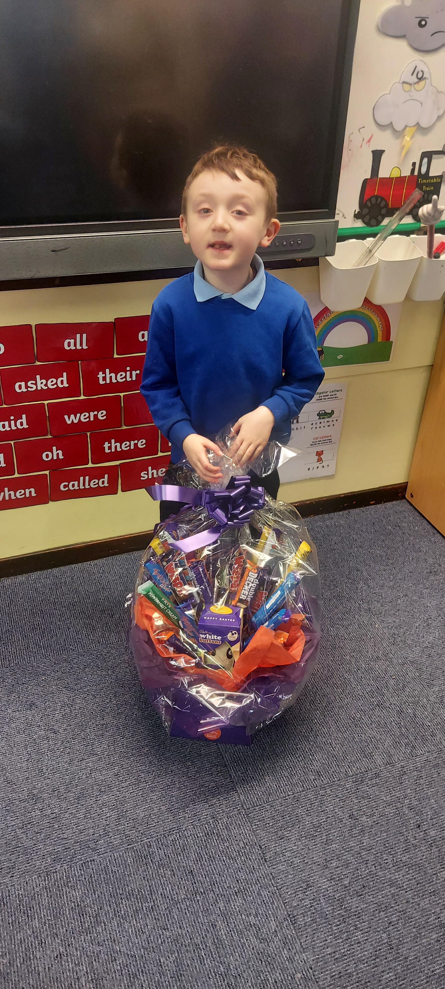Proud winner of the raffle