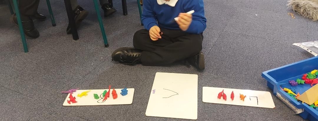 We have been using the < > and = signs to compare numbers. 