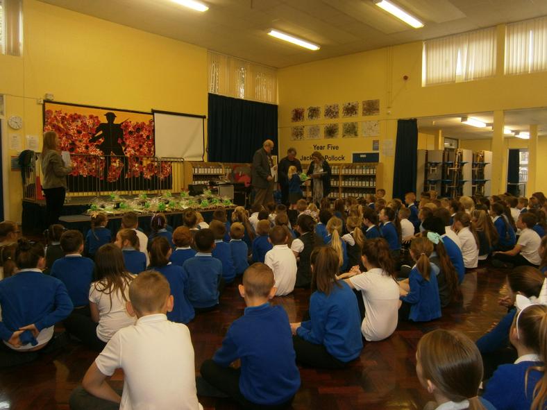 Prize giving